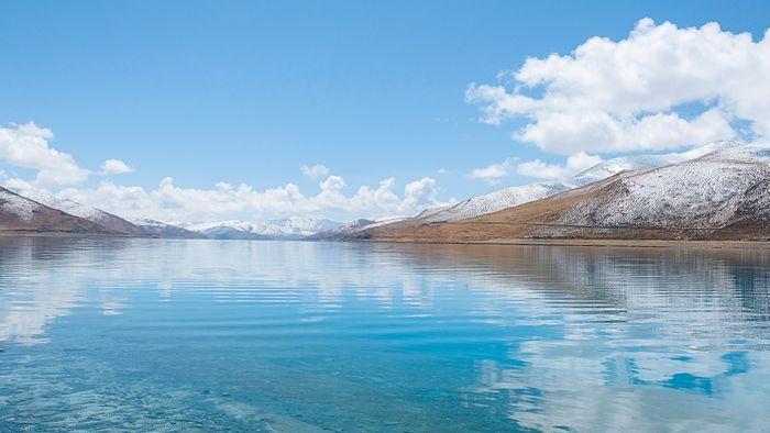 Yamdrok Lake Tibet China