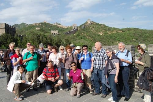 Great Wall of China Group Photo