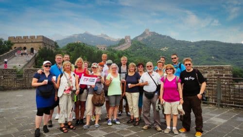 Great Wall Group Photo Beijing