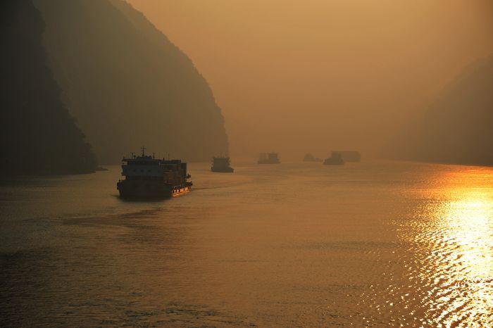 Yangtze Cruise Sunset
