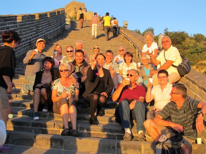 Great Wall of China Group Photo