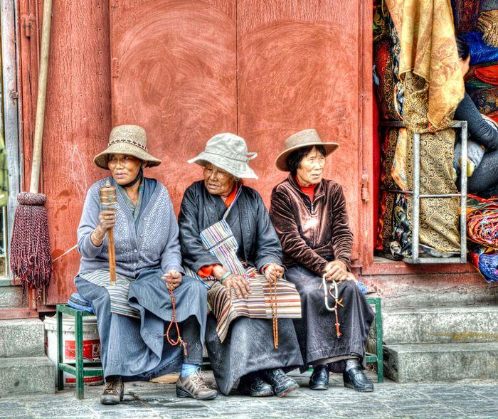 People in Lhasa